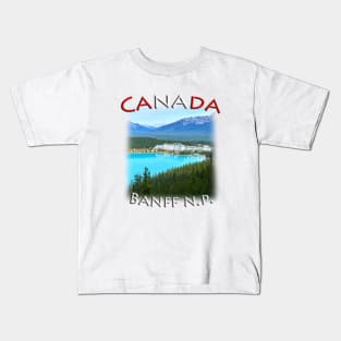 Canada - Banff National Park Kids T-Shirt